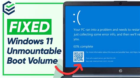 error unable to clone the volume mounted on boot from|8 Ways to Fix Unmountable Boot Volume Error in Windows 11/10.